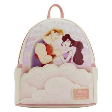 Loungefly Disney Hercules 25TH Anniversary MEG & HERC Mini Backpack – Stylishly Iconic!