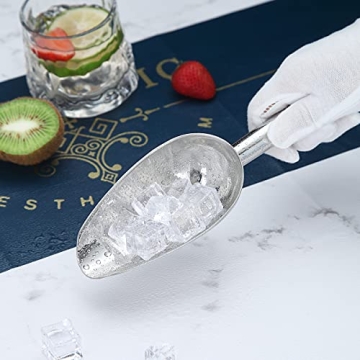 Berglander 6 OZ Stainless Steel Ice Scoop for Any Event
