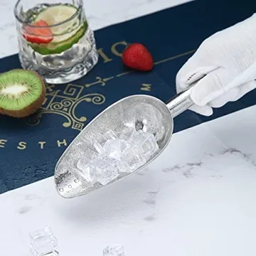 Berglander 6 OZ Stainless Steel Ice Scoop for Any Event