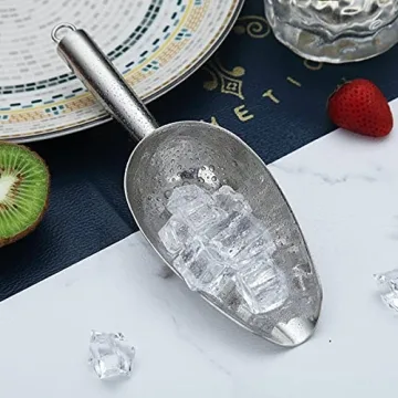 Berglander 6 OZ Stainless Steel Ice Scoop for Any Event