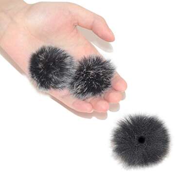 Professional 12-Piece Microphone Windscreen Set for Clarity