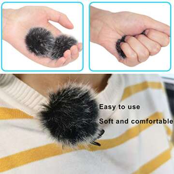 Professional 12-Piece Microphone Windscreen Set for Clarity