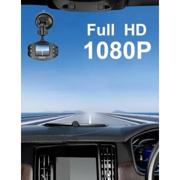 1080P FHD Dash Cam for Cars with 32GB SD Card