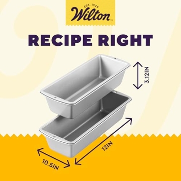 Wilton Non-Stick Loaf Pans for Perfect Baking Every Time