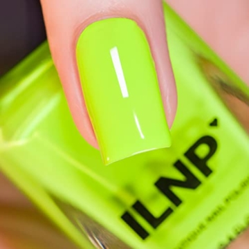 ILNP Playlist Neon Lime Cream Nail Polish | Chip Resistant