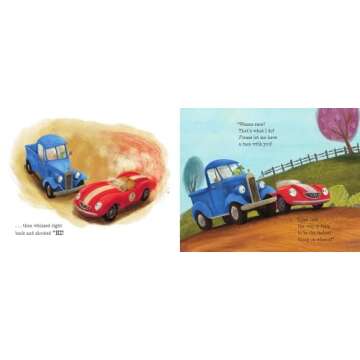 Little Blue Truck and Racer Red