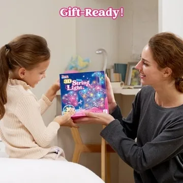 Klever Kits 3D String Art Kit for Kids - Light Up Lanterns