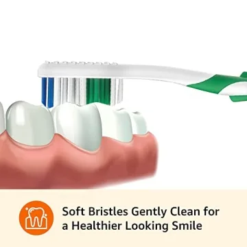 Amazon Basics Soft Toothbrushes - 10 Count for Family