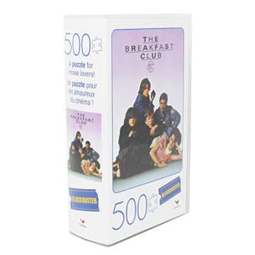 500-Piece Breakfast Club Puzzle in Retro VHS Case