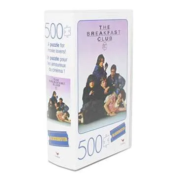 500-Piece Breakfast Club Puzzle in Retro VHS Case