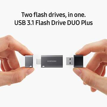 Samsung Duo Plus 128GB - 400MB/s USB 3.1 Flash Drive (MUF-128DB/AM)