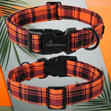 Halloween Dog Collar - Cute Cotton Pet Collars for Dogs