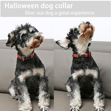 Halloween Dog Collar - Cute Cotton Pet Collars for Dogs