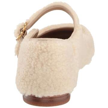 Sam Edelman Michaela Mary Jane Flat Nature Mist 7 Medium