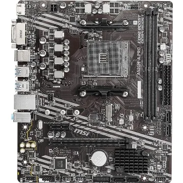 MSI A520M-A PRO Gaming Motherboard AMD Ryzen 5000 DDR4