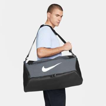 Nike Brasilia 9.5 Duffel Bag - Stylish & Durable Gear