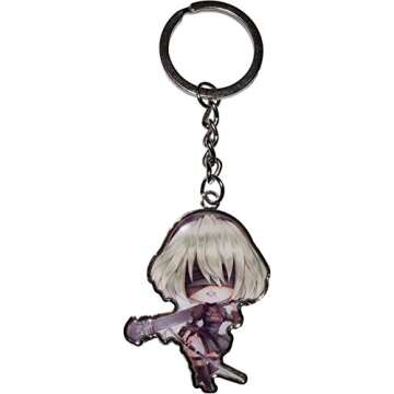 Birsppy GB Arts Nier Automata (2b) KeyChain Pendant
