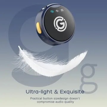 Gamiity Wireless Lavalier Mic - Hi-Fi Audio & 35H Battery