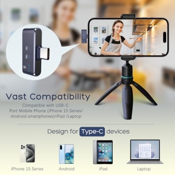 Gamiity Wireless Lavalier Mic - Hi-Fi Audio & 35H Battery