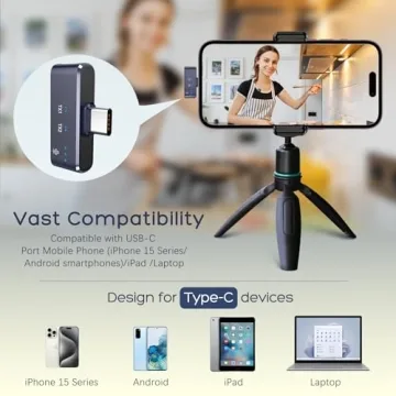 Gamiity Wireless Lavalier Mic - Hi-Fi Audio & 35H Battery