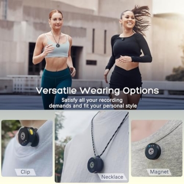 Gamiity Wireless Lavalier Mic - Hi-Fi Audio & 35H Battery