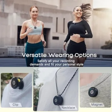 Gamiity Wireless Lavalier Mic - Hi-Fi Audio & 35H Battery