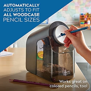 X-ACTO Teacher Pro Electric Pencil Sharpener SmartStop SafeStart