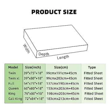 Grounding Fitted Sheet Kit Connect to The Earth's Energy 18inch Depth Pocket Grounding Bed Sheets for Earthing