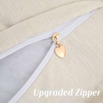 FUTEI Chenille Pillow Covers Set of 2 - Chic Home Decor