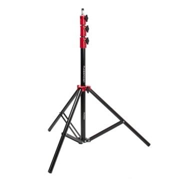 Flashpoint Lightweight Pro Air Cushioned Light Stand for Photography