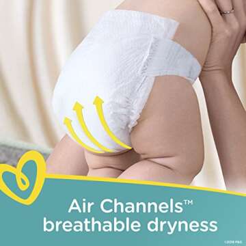 PAMPERS SWADDLERS Stage 1 Disposable Diapers Small BOY OR Girl Adhesive TABS 32 CT - 0037000749561