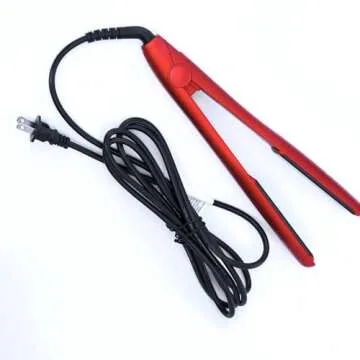 Lasio 1 Inch ProStraight Ceramic Flat Iron – Frizz Free Shine – Salon-Quality Heat, Frizz Control, 6 Temp Settings - Matte Finish, Digital Display, Tangle Resistants