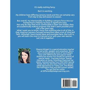 HOMESCHOOLING YOUR CHILD WITH SENSORY NEEDS: A practical guide to helping your child learn with sens...