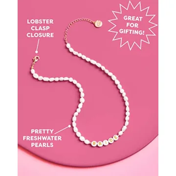 Elegant Pearl Bride Necklace for Bachelorette Parties and Showers