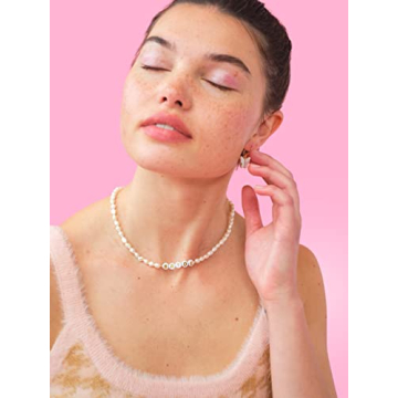 Elegant Pearl Bride Necklace for Bachelorette Parties and Showers