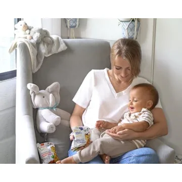 Awsum Organics Baby Snacks - Organic Quinoa Puffs for Toddlers