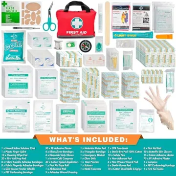 General Medi First Aid Kit - 309 Essential Supplies