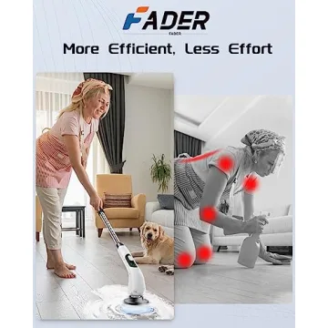 Electric Spin Scrubber for Effortless Cleaning Performance