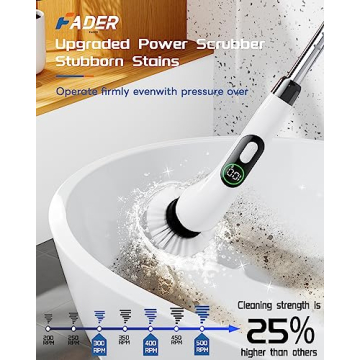 Electric Spin Scrubber for Effortless Cleaning Performance