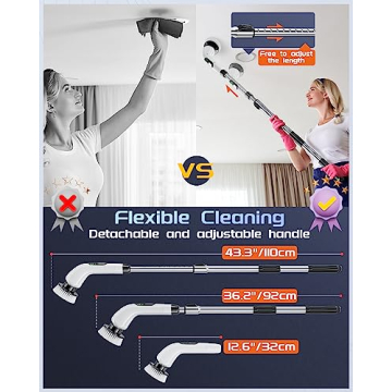 Electric Spin Scrubber for Effortless Cleaning Performance