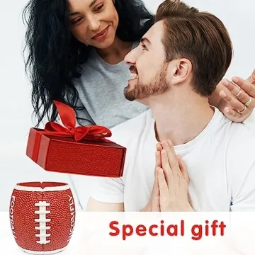 HiComFly Football Pen Holder Fun Decor for Office