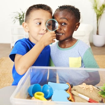 Dinosaur Sensory Bin for Creative Toddler Play - Ages 3-5