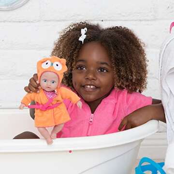 Adora Bath Time Baby Doll Set with Accessories 8.5"