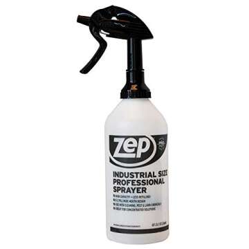 Zep 48Oz Industrial Size Trigger Professional Sprayer for Household & Commercial Cleaners