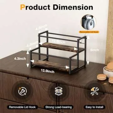 MOJOHAND Stylish Water Bottle Organizer for Tumblers