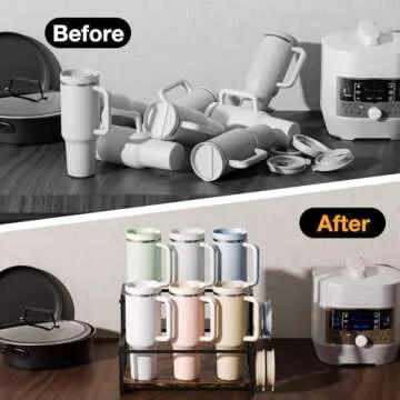 MOJOHAND Stylish Water Bottle Organizer for Tumblers