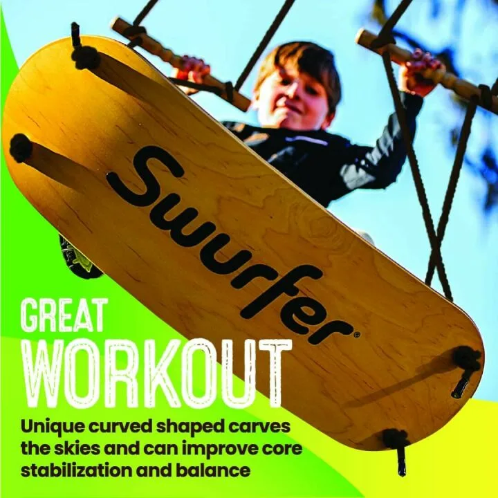 Swurfer Tree Swing for Kids - Fun & Adjustable!