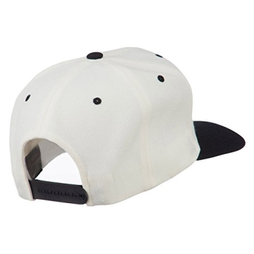 California Embroidered Snapback Cap Natural Black OSFM