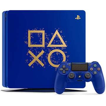 Limited Edition PlayStation 4 Slim Console - Days of Play Bundle