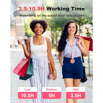 Coohea Mini Portable USB Rechargeable Fan for Summer